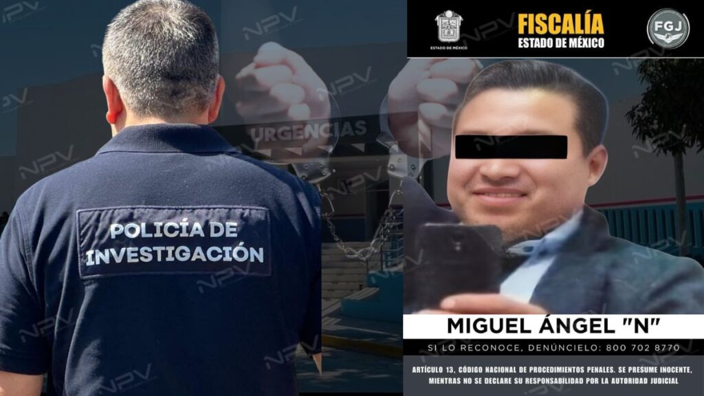 Capturan en el Hospital Regional al sospechoso de feminicidio en la Ciudad de México