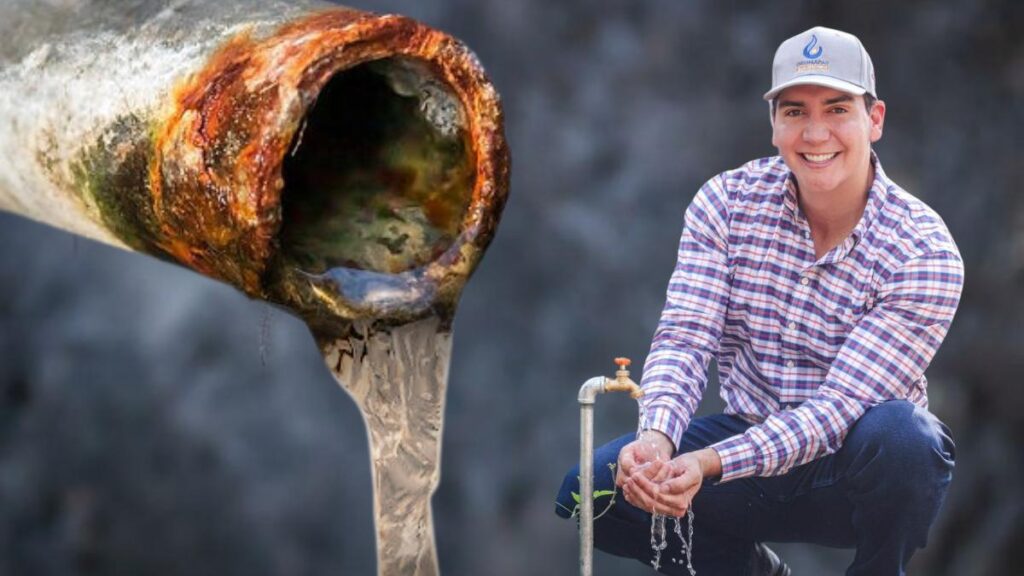 Héctor Santana en la mira: denuncian suministro de agua contaminada en Valle Dorado y Costa Coral.