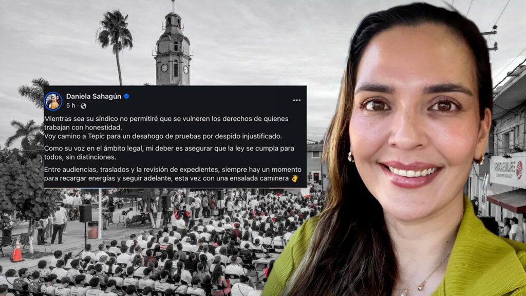 Síndico apoya a empleada frente a despido del Gobierno de Héctor Santana