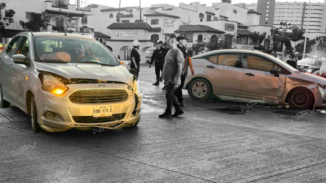 Accidente impactante frente a Coppel Las Palmas