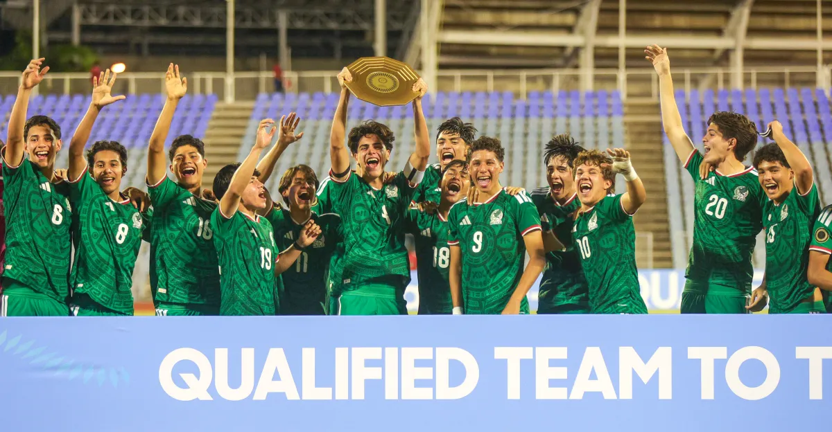 México derrota a Trinidad y Tobago y se clasifica para la Copa del Mundo Sub-17 de 2026