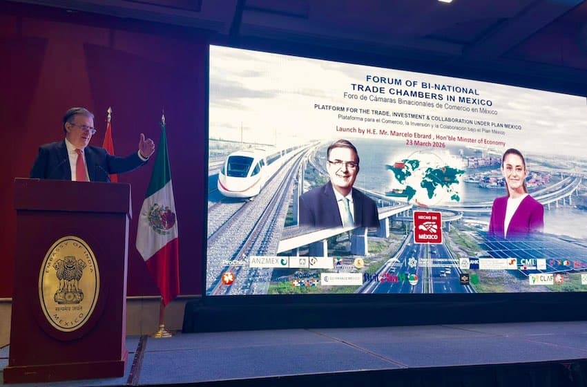 El ministro de Economía de México inaugura un consorcio de cámaras de comercio binacionales en busca de mayor cooperación