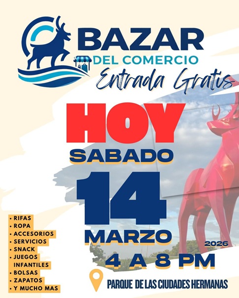 Llega el primer Bazar del Comercio al Parque Ciudades Hermanas