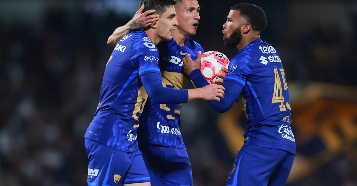 Los Pumas lucharon para conseguir un empate contra el Cruz Azul.