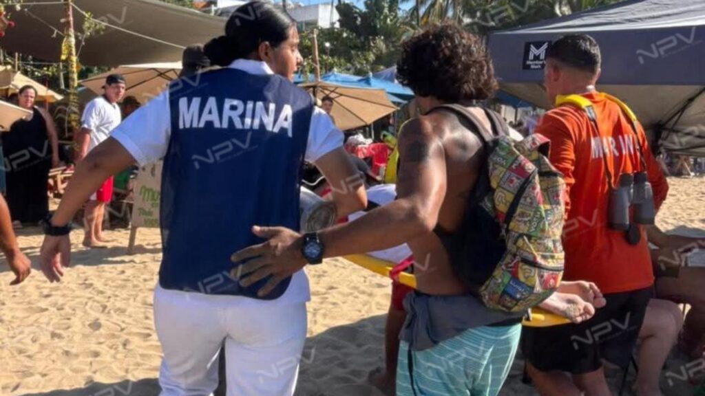 Un niño en estado crítico es rescatado y llevado a un hospital en Sayulita