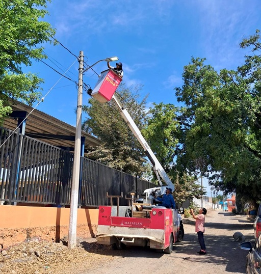 Optimización del alumbrado público en las áreas rurales de Mazatlán